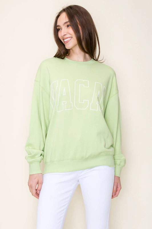 Vacay Graphic Sweatshirt