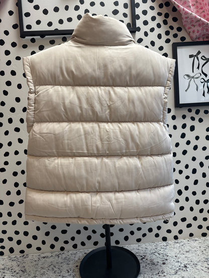 Beige Puffer Vest