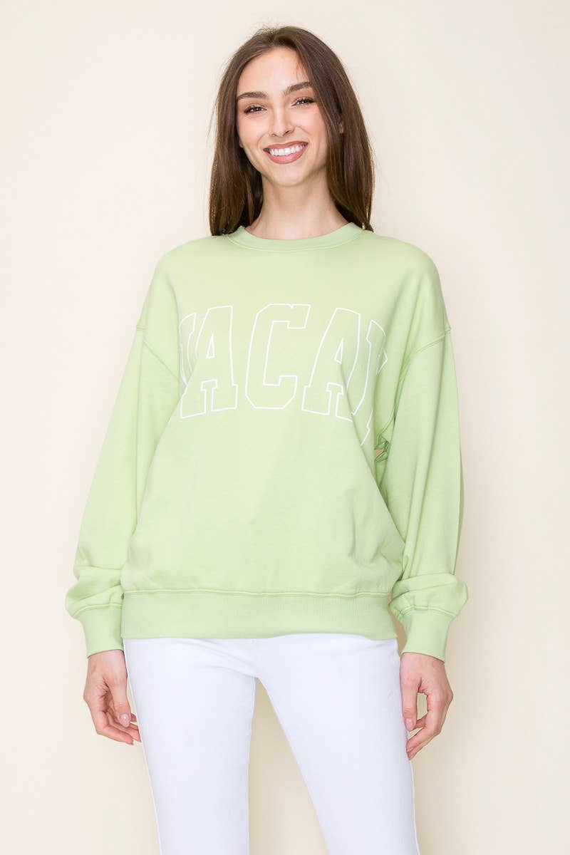 Vacay Graphic Sweatshirt