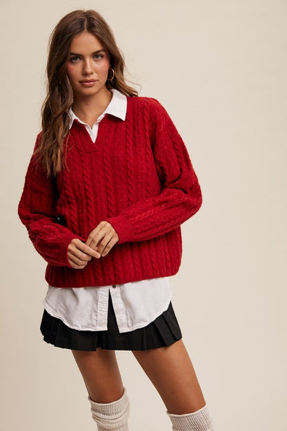 Scarlet Style Statement Sweater