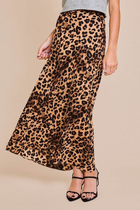 Cheetah Maxi Skirt