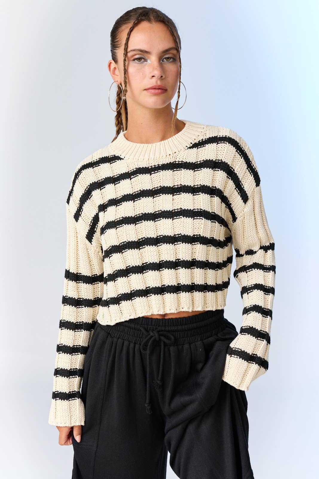 Natalie Striped Sweater